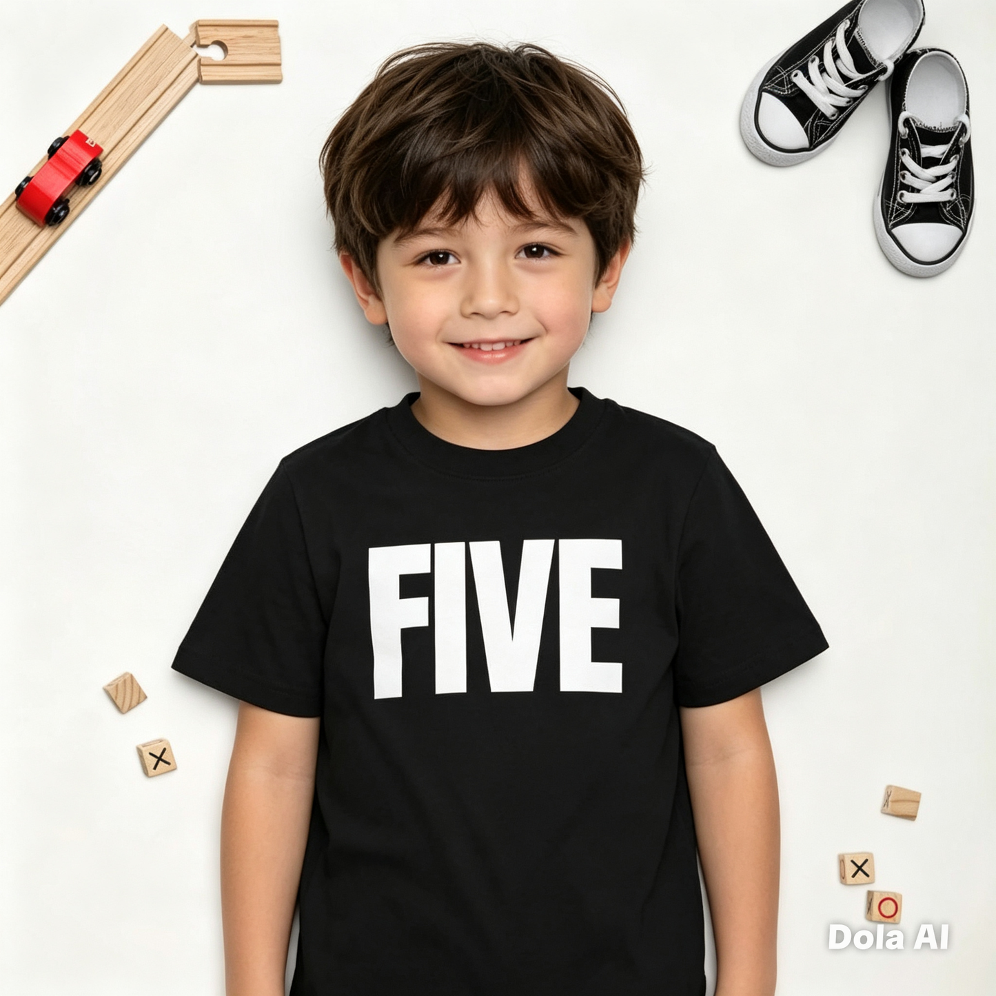 Five birthday Toddler jersey t-shirt